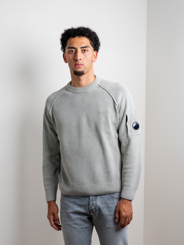 C.P. Company 21CMKN105A-110149A M13 OFF WHITE MELANGE