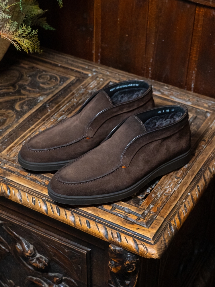 Santoni MGDT17823SMOAGEX T50 DARK BROWN