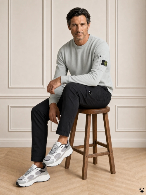 Stone Island L1S15 6100019 S0410 V0055 SAGE foto 4