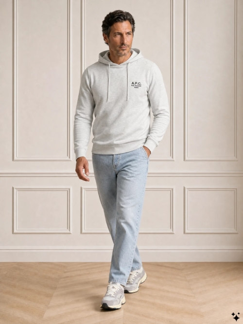 A.P.C. COHOA H09121 IAB LIGHT BLUE foto 6