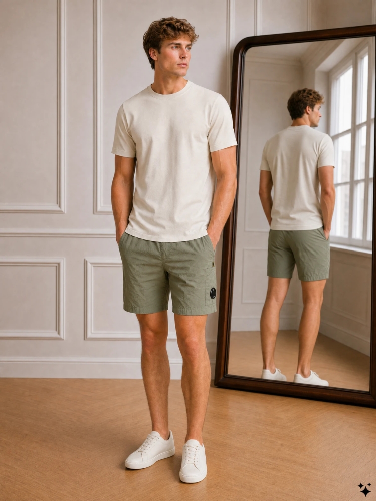 C.P. Company 20CMBW733A-006252G 610 MOSS GRAY