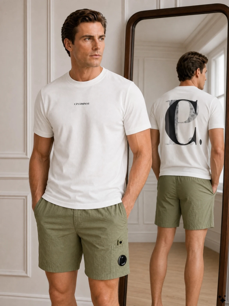 C.P. Company 20CMBW733A-006252G 610 MOSS GRAY