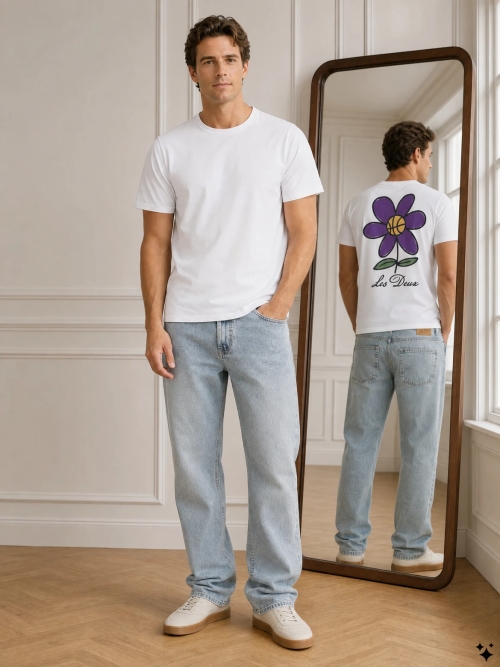 Les Deux 1000426 RYDER 458 L. INDIGO WASH foto 6