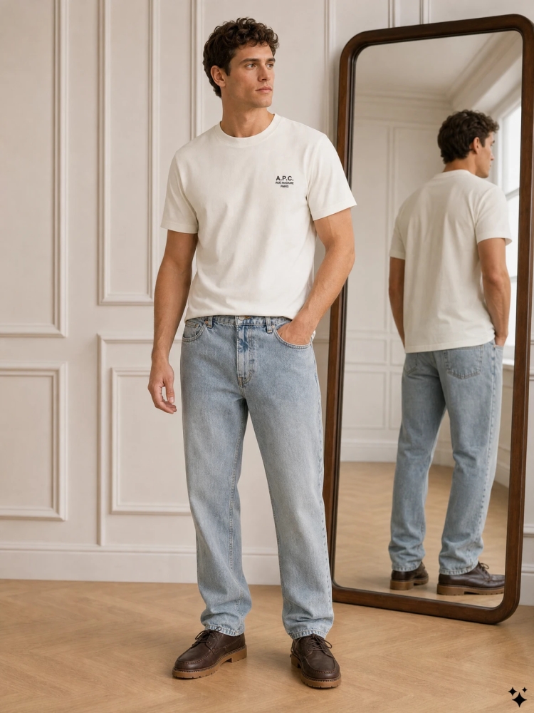 Les Deux 1000426 RYDER 458 L. INDIGO WASH