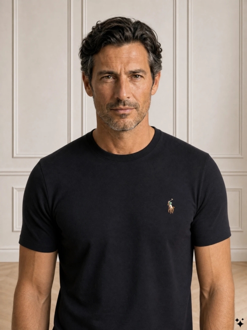 Polo Ralph Lauren  710-740727-W25 001 POLO BLACK foto 3