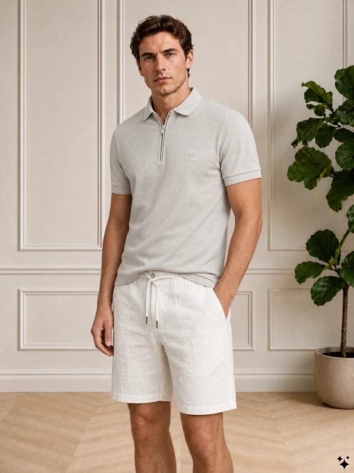Boss  50537507 PASSERZIP 070 OPEN GREY foto 3