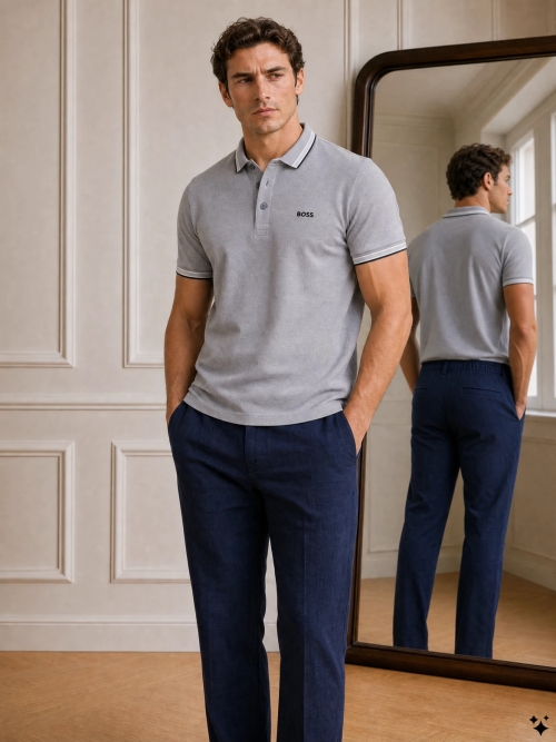 Boss  50469055 PADDY 068 OPEN GREY foto 3