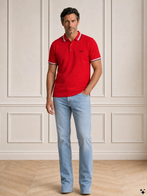 Boss  50469055 PADDY 644 OPEN RED foto 4