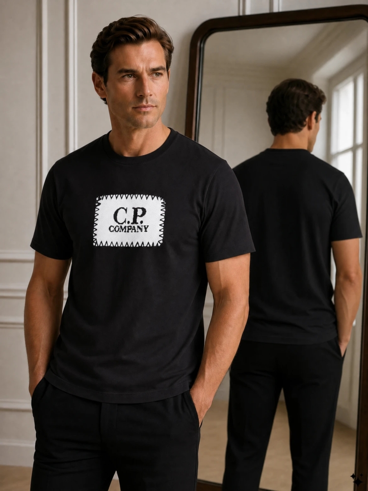 C.P. Company RCCMTS723A-005100W 999 BLACK