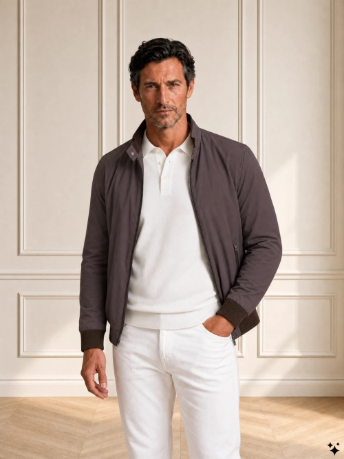 Herno GI000414U-12456Z 8993 MARRONE SCURO foto 5