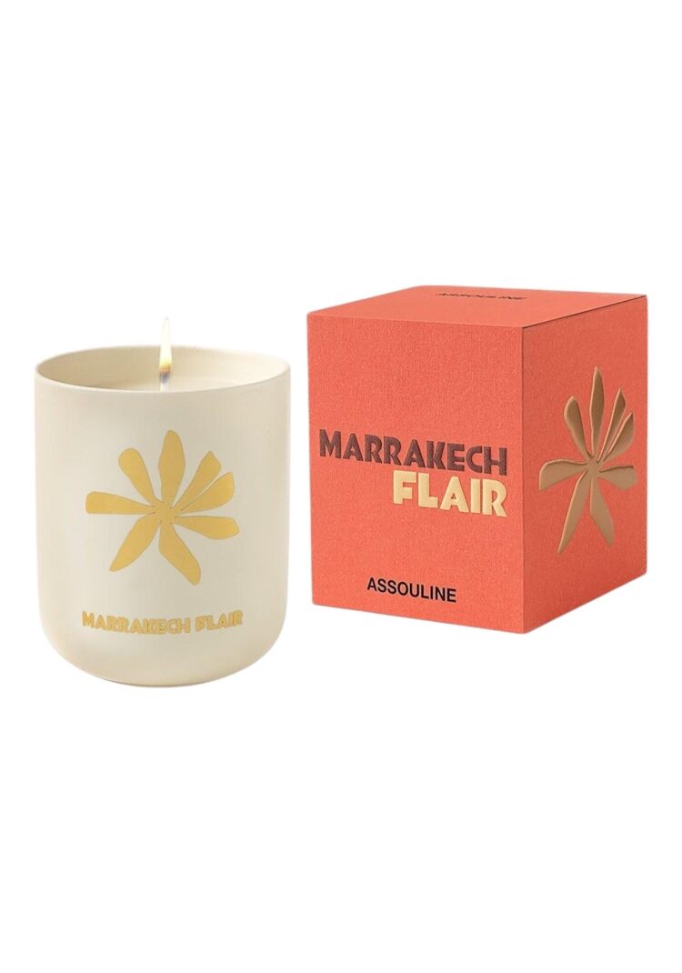 Assouline MARRAKECH FLAIR CANDLE .