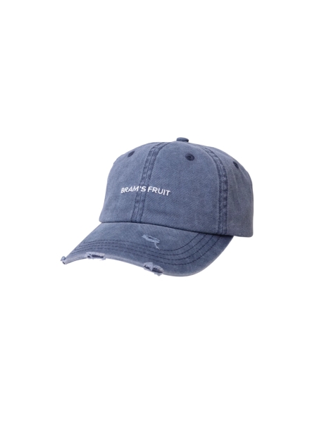 Brams fruit LOGO CAP DISTRESSED 1025 WASHED NAVY