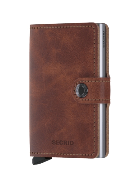 Secrid  Miniwallet/vintage blac vintage brown
