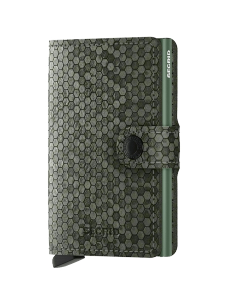 Secrid Miniwallet Hexagon Green Secrid Miniwallet Hexagon Green