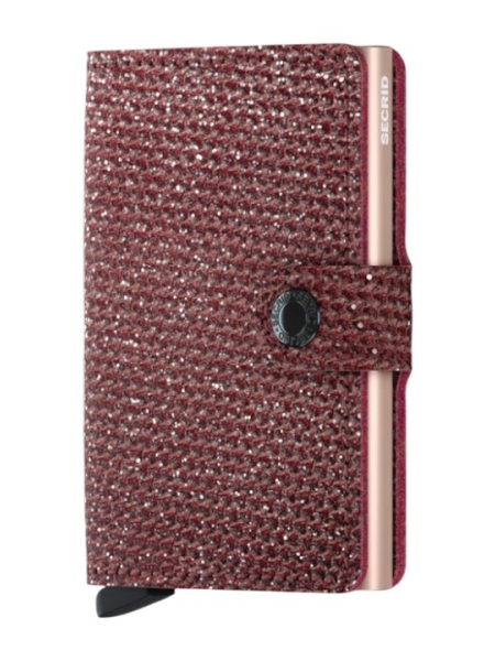 Secrid MINIWALLET SPRAKLE RED