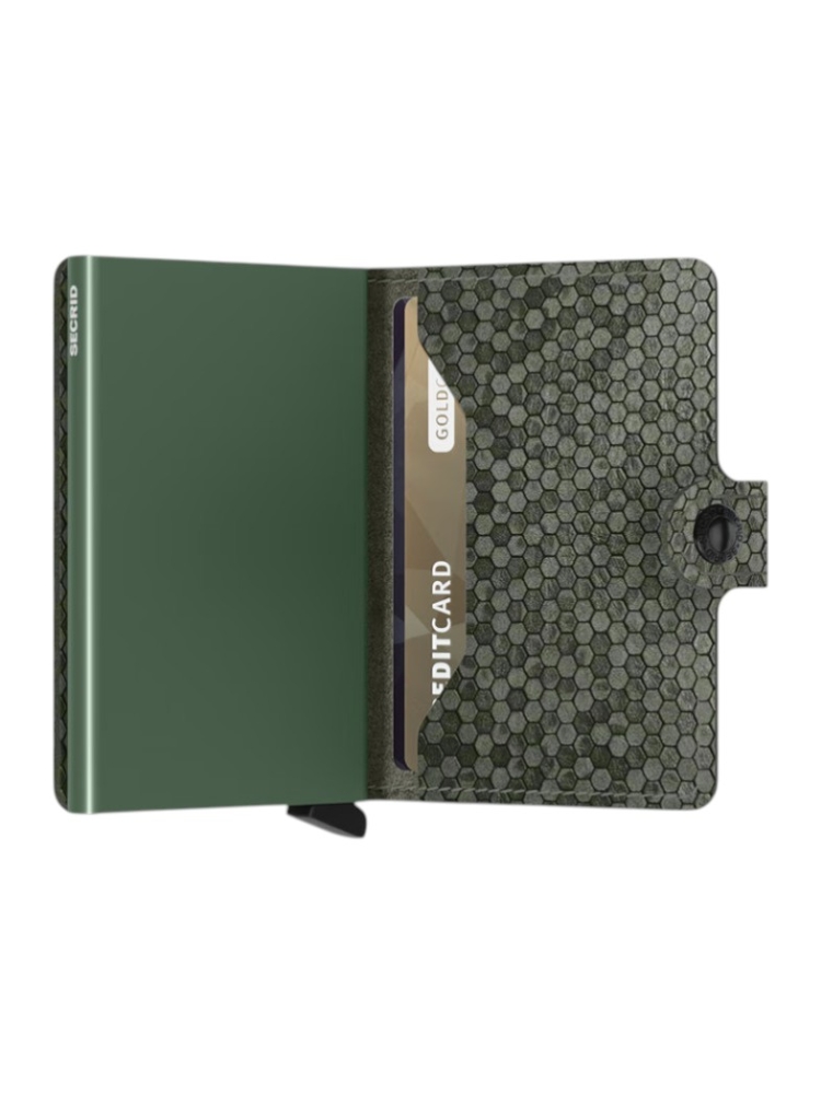 Secrid MINIWALLET . HEXAGON GREEN