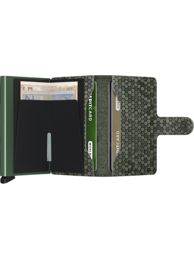Secrid MINIWALLET . HEXAGON GREEN