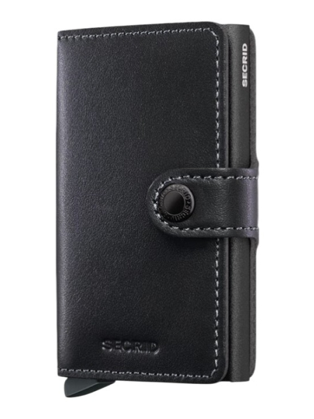 Secrid MINIWALLET ORIGINAL BLACK POWDERCOAT Secrid MINIWALLET ORIGINAL BLACK POWDERCOAT