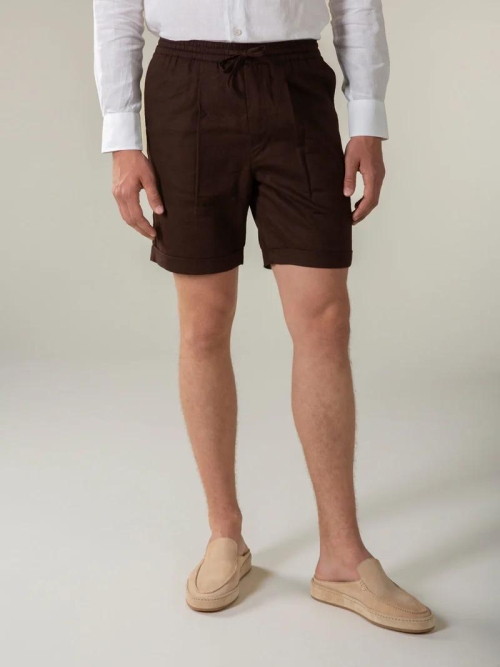 Aurelien LINENSHORTS BROWN foto 3