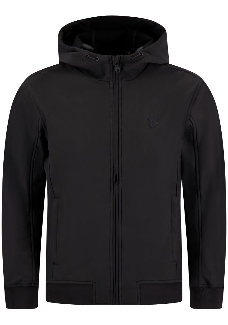 Lyle and Scott Jas Zwart jas softshell kopen | Hans voortman