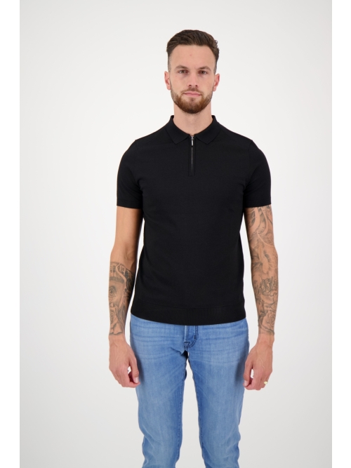 Valentoni Trevi polo zip Black foto 4