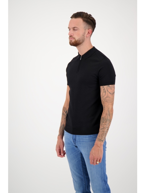 Valentoni Trevi polo zip Black foto 5