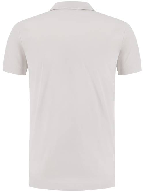 Valenza SUPIMA POLO S/S 1005 15 PEARL GREY foto 3