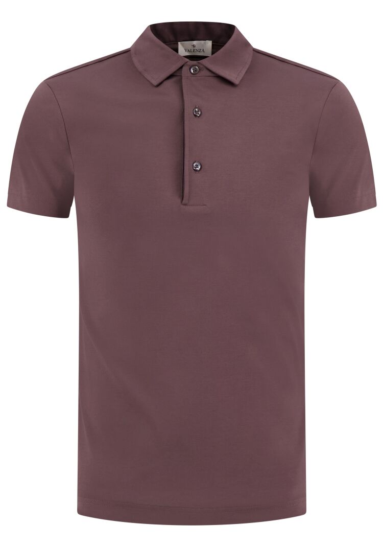 Valenza SUPIMA POLO S/S 1005 61 EBONY BROWN
