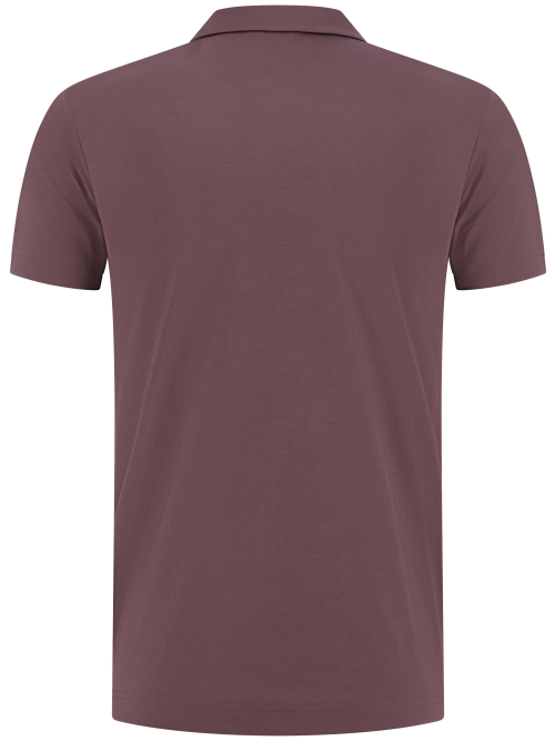 Valenza SUPIMA POLO S/S 1005 61 EBONY BROWN foto 3