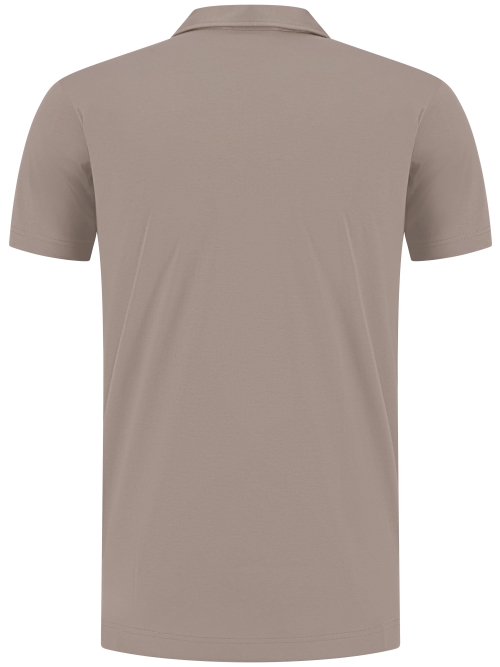 Valenza SUPIMA POLO ZIP 1049 68 LEAD GREY foto 4