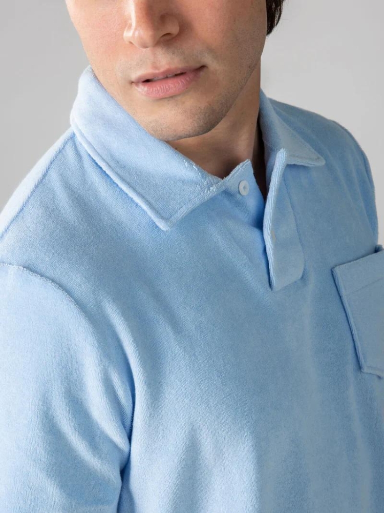 Aurelien TERRY POLO LIGHT BLUE