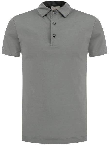 Valenza SUPIMA POLO S/S 1005 65 DARK GREY