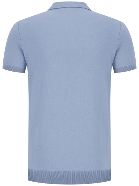 Valentoni TUORE POLO-ZIP C10 BLUE GREY