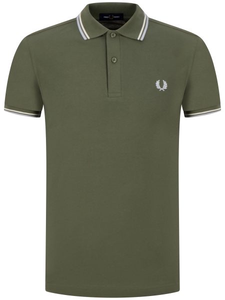 Fred Perry M3600 87B/LWGRN/ECRU Fred Perry M3600 87B/LWGRN/ECRU