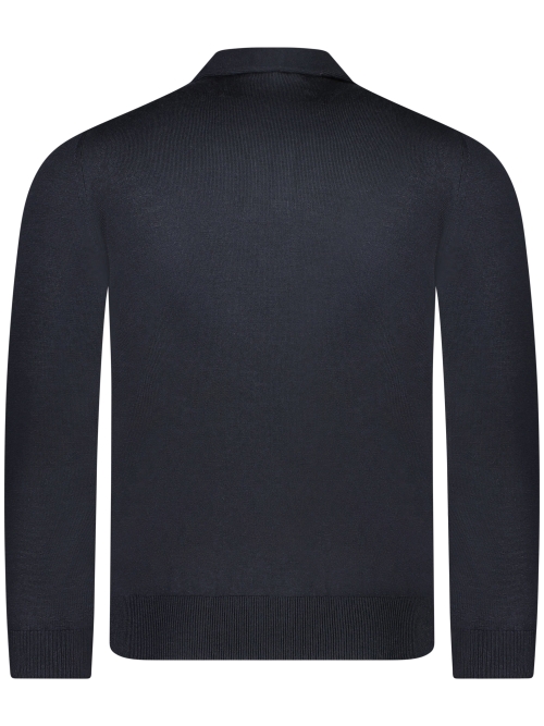 Valentoni POLO BUTTON DOWN 830 BLACK NAVY foto 3