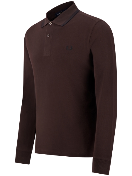Fred Perry M3636 86C RICH BROWN/BLACK
