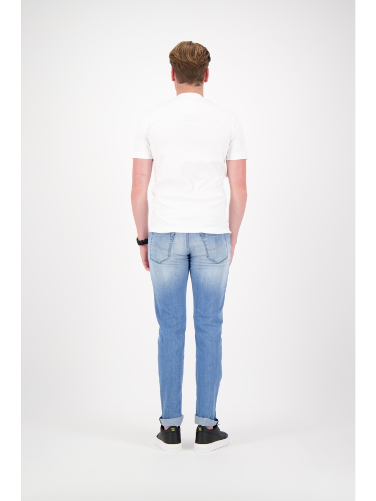 Valenza SUPIMA T-SHIRT 1001 01 WHITE
