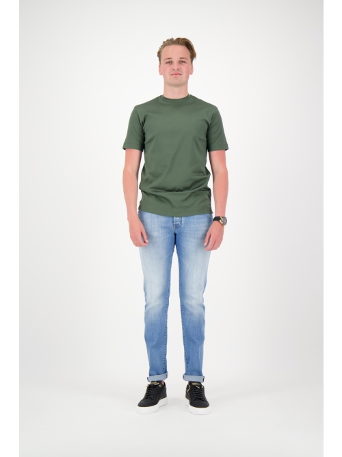 Valenza SUPIMA T-SHIRT 1001 07 GREEN foto 4