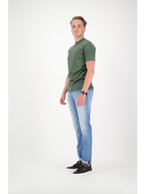 Valenza SUPIMA T-SHIRT 1001 07 GREEN foto 5