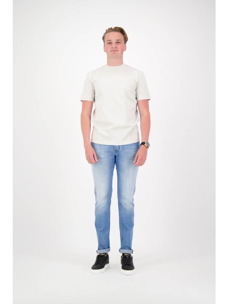 Valenza SUPIMA T-SHIRT 1001 15 PEARL GREY