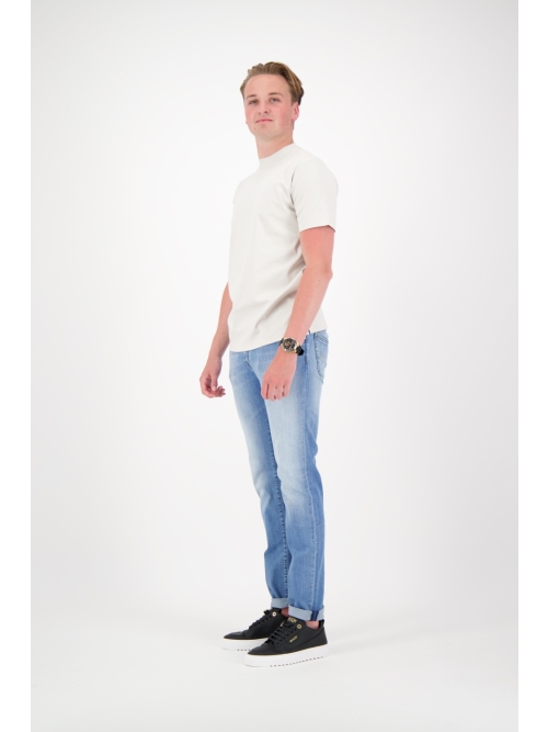 Valenza SUPIMA T-SHIRT 1001 15 PEARL GREY foto 5