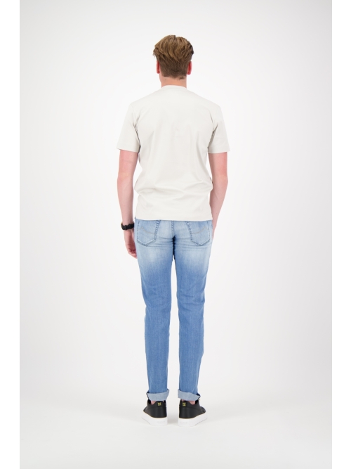 Valenza SUPIMA T-SHIRT 1001 15 PEARL GREY foto 6