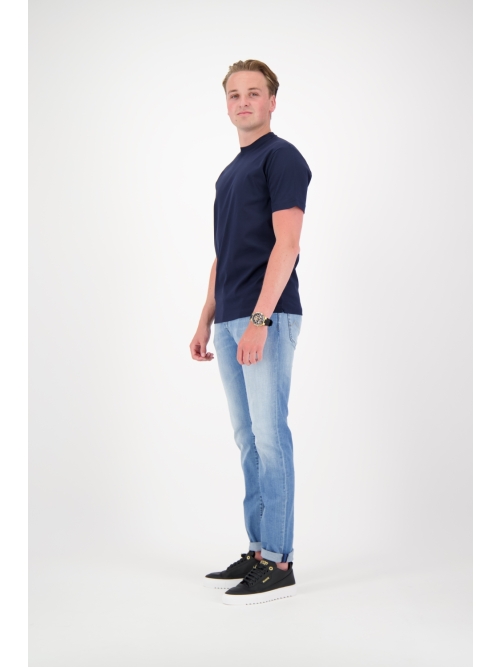 Valenza SUPIMA T-SHIRT 1001 42 NAVY foto 6