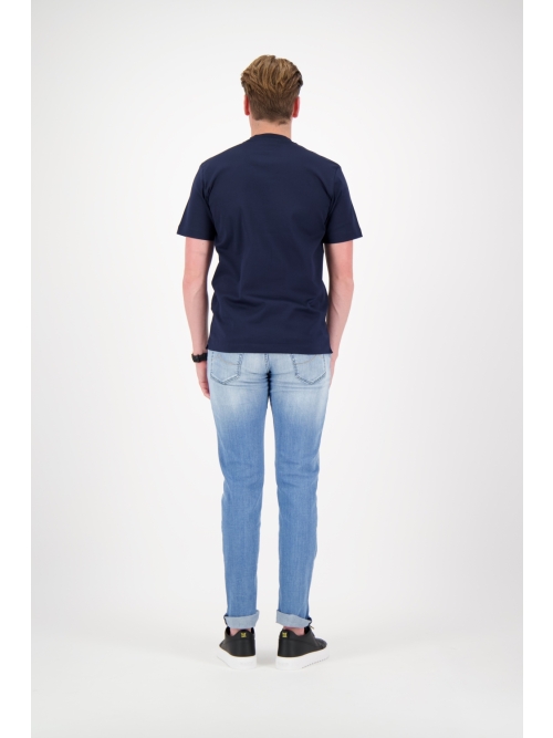 Valenza SUPIMA T-SHIRT 1001 42 NAVY foto 7