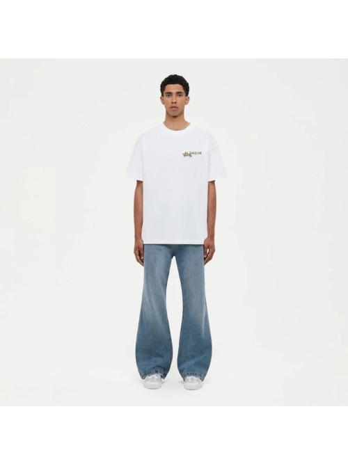 Flaneur F15170 LANTERNS OF LOVE T-SHIRT WHITE foto 4