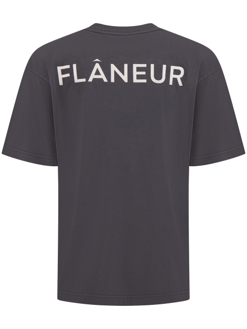 Flaneur FTSH043 DOUBLE LOGO 999 BLACK foto 2