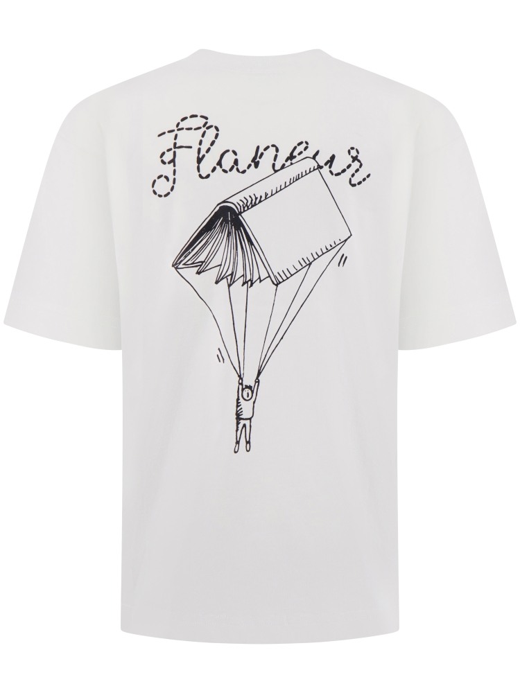 Flaneur FTSH086 BOOKS 051 WHITE