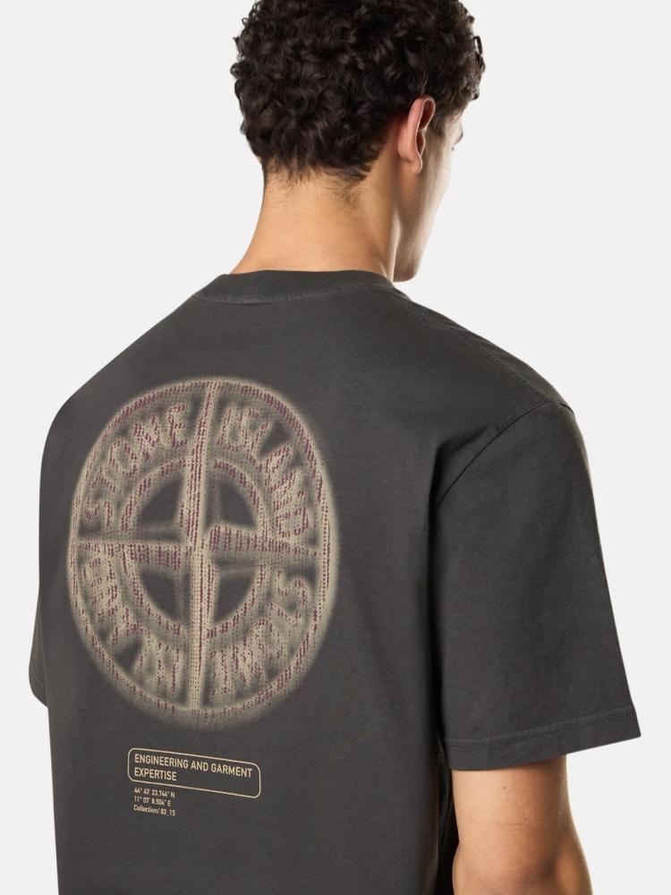 Stone Island K2S152100037 S0197 V0062 LEAD GREY