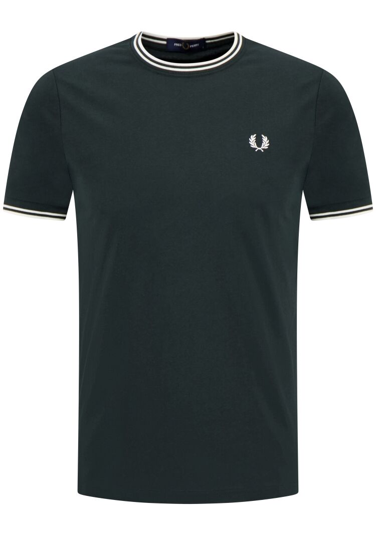 Fred Perry M1588V T50 NIGHTGREEN/SNWHT