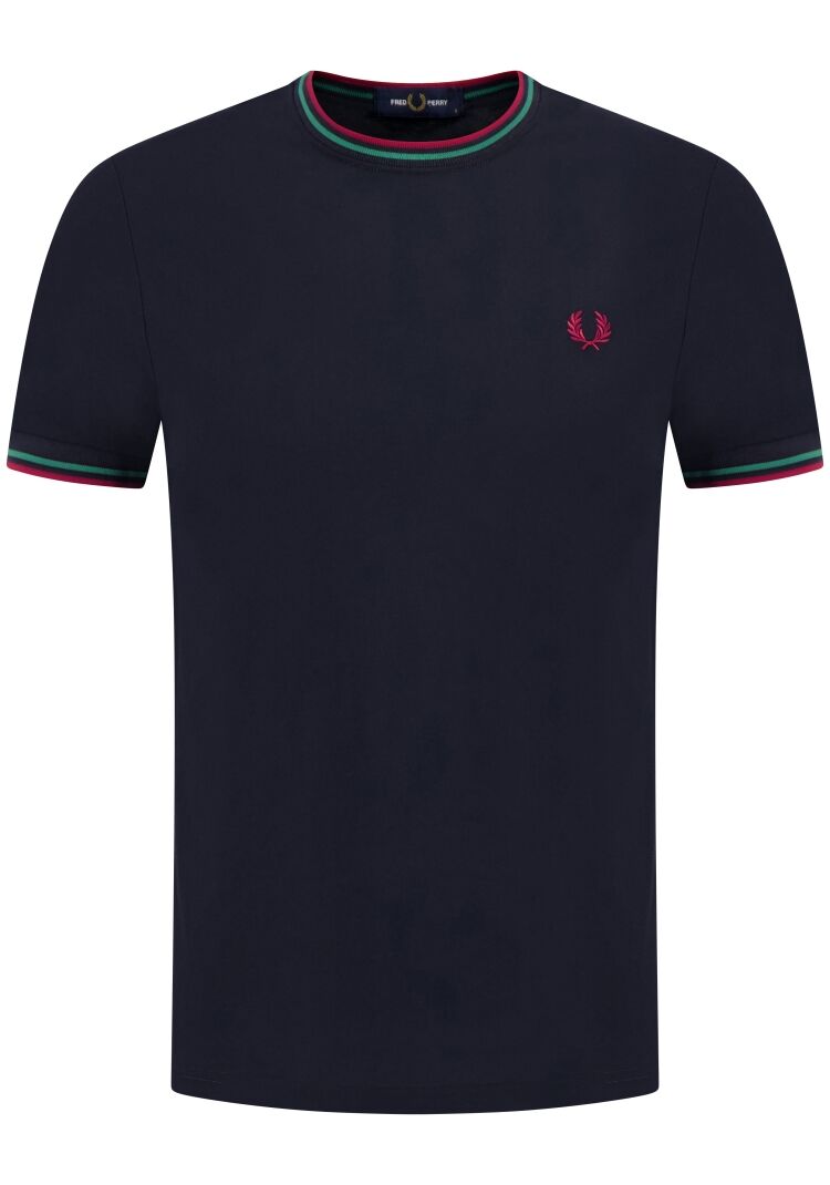 Fred Perry M1588V Z58 NVY/SPRTGR/BRNTR